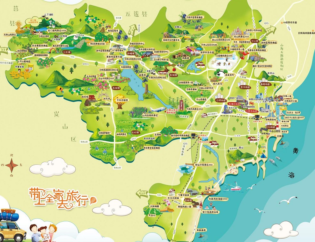 鸠江景区使用手绘地图给景区能带来什么好处？